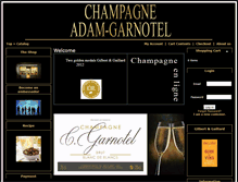 Tablet Screenshot of champagne-enligne.com